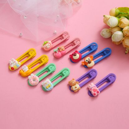 Picture of Children's headwear matching duck clip cute cartoon hair clip