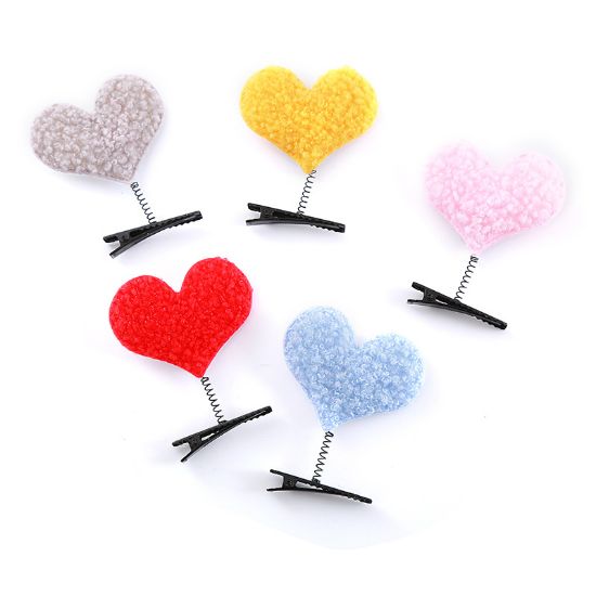 Picture of Children's hair clip new three-dimensional spring top clip creative small gift